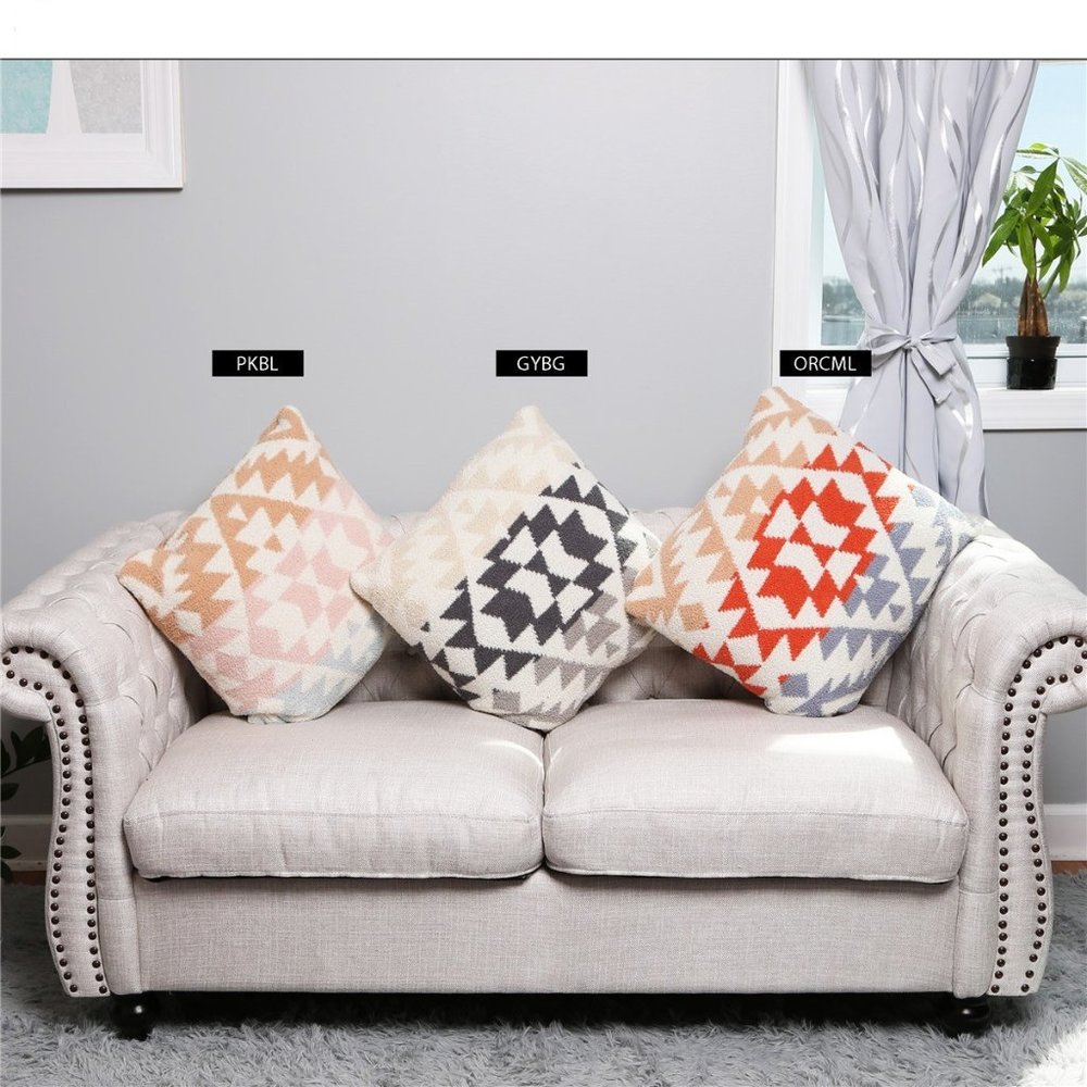 P/S Boho Tribal Print Cushion Cover! Luxury Soft Couch Pillow Cover·Comfyluxe